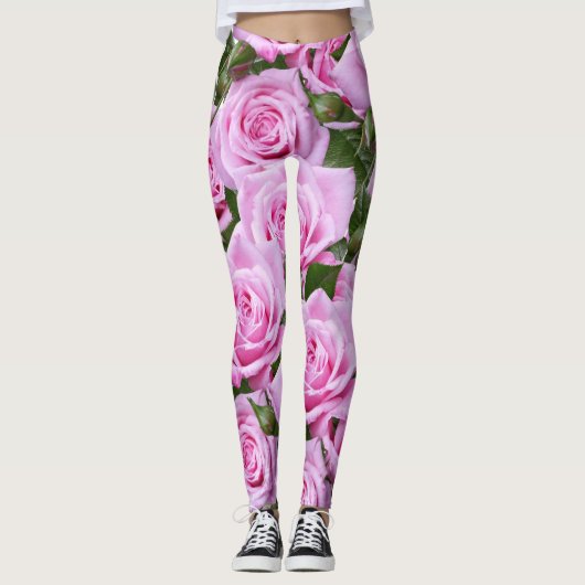 Collants Roses Roses (Devant)