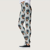Collants Rottweiler avec Casque 4 (Gauche)