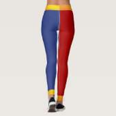 Collants rouge bleu orange (Dos)