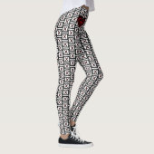 Collants rouge noir et blanc pour femmes (Droite)