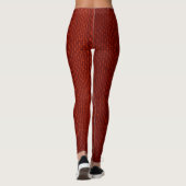 Collants Rouges – Audacieux, Confortables & Élégan (Dos)