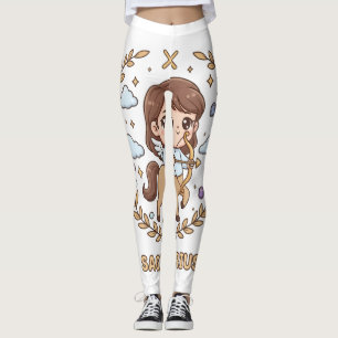 Collants signe du zodiaque Sagittaire Kawaii Migno