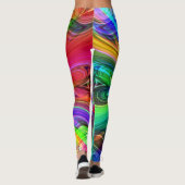 Collants Spectre de Couleur Folle (Dos)