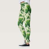Collants St. Patrick's Day Clover Chaos (Gauche)