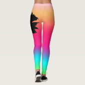 Collants Sunset Palm Tree (Dos)