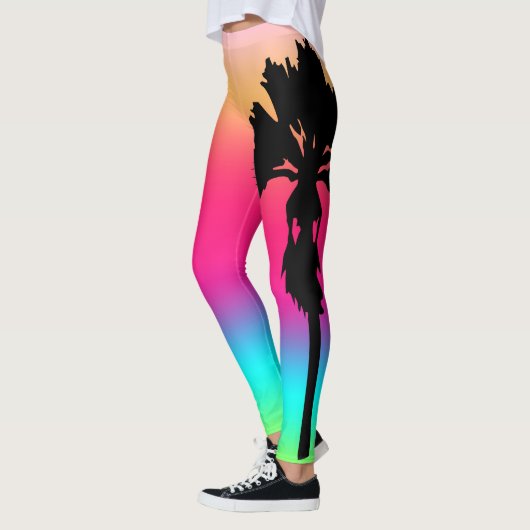 Collants Sunset Palm Tree (Gauche)