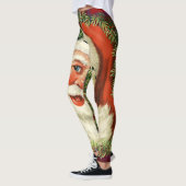 Collants Tartan de Noël Santa (Gauche)