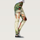 Collants Tartan de Noël Santa (Droite)