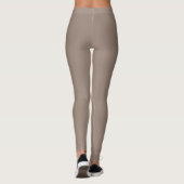 Collants Taupe | Confort Chic | Du Gymnase à la Ru (Dos)