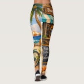 Collants Tropical Escape – Édition Vibes de Couche (Dos)