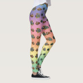 Collants Tropical Fish Frenzy (Arc-en-ciel) (Droite)