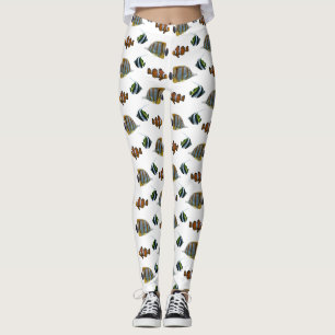 Collants Tropical Fish Frenzy (choisissez la coule