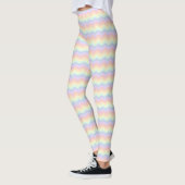 Collants Vagues Arc-en-ciel Pastel (Gauche)