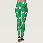 Collants vert JRT (Dos)