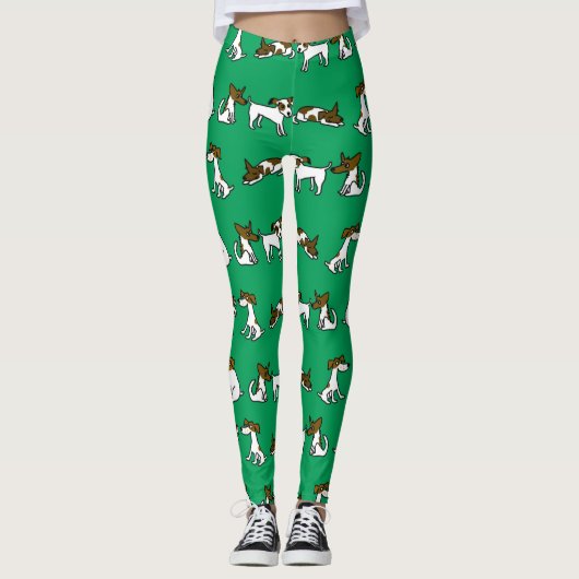 Collants vert JRT (Devant)
