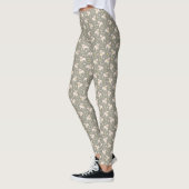 Collants vert olive avec Pitbulls et jouets ludiqu (Gauche)
