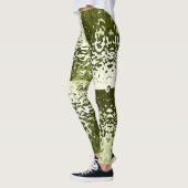 Collants verts à feuilles attirés par les opposés (Gauche)