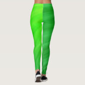 Collants verts simples et solides (Dos)