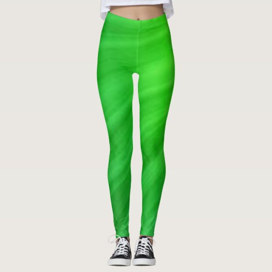 Collants verts simples et solides (Devant)