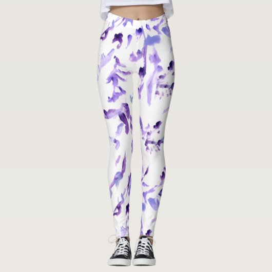 Collants violets (Devant)