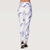Collants violets (Dos)