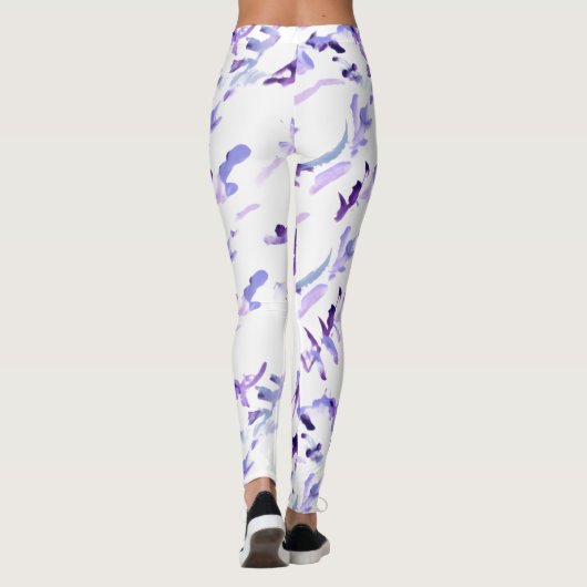 Collants violets (Dos)