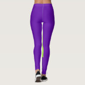 Collants violets et verts (Dos)