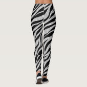 Collants Zèbre Argent (Dos)