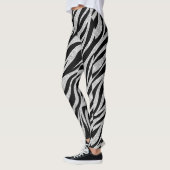 Collants Zèbre Argent (Gauche)