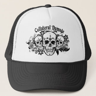 Collaterale schade Hawaiian Skulls Trucker Pet