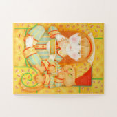 COLLATION DU COUCHER Puzzle 11"X14" Grandes Pièces (Horizontal)