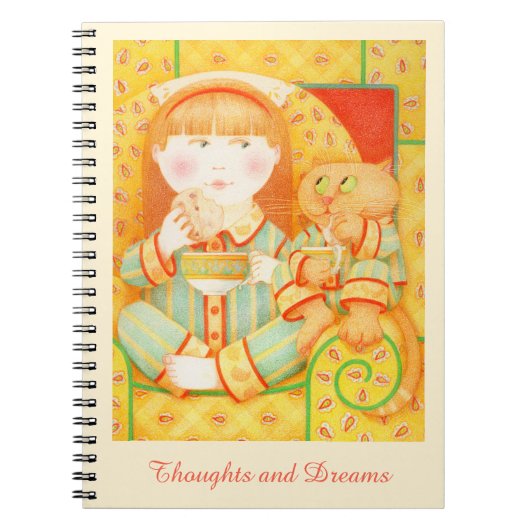 COLLATION DU SOIR 6.5x8.75 Cahier - Crème (Devant)