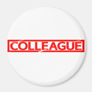 Colleague Stamp Magneet
