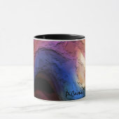 Collectable Art Mok abstracte diepte landschapskle (Midden)