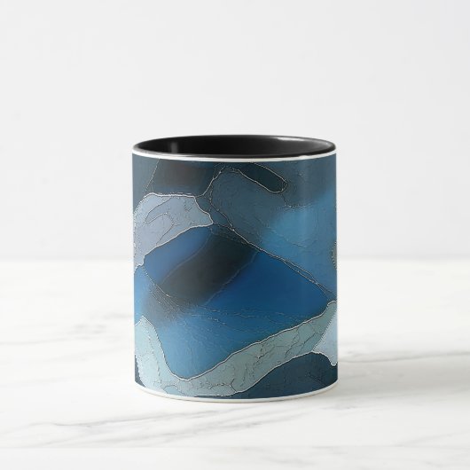 Collectable Art Mok Cool Colour Black Handle (Midden)