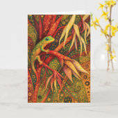 Collectable Glow Forth Greeting Card Kaart (Gele Bloem)