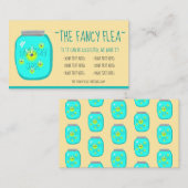 Collectafels (insecten in een pot) visitekaartje (Voorkant / Achterkant)