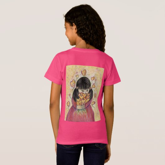 Collecte Coeurs d'Amour Art T-Shirts Personnalisés (Dos entier)