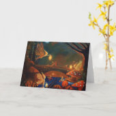 Collecte de fées - Carte de voeux (Fleur jaune)
