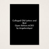 Collecte de vieux papiers (Dos)