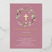 Collecte gracieuse Première invitation de confirma (Recto)