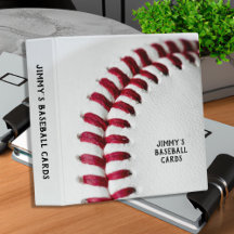 Collecteur de carte de gros plan de baseball blanc