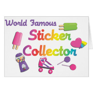 Collecteur Sticker de renommée mondiale