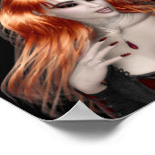 Collectibele Vampire Doll Art (vampire3) Poster (Hoek)