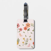 collectie bagagelabel (Achterkant verticaal)