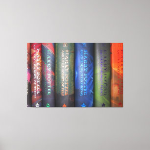 collectie boek canvas afdruk