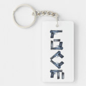 COLLECTIE dubbelzijdige Sleutelhanger 2 VERLIEZEN (Voorkant)