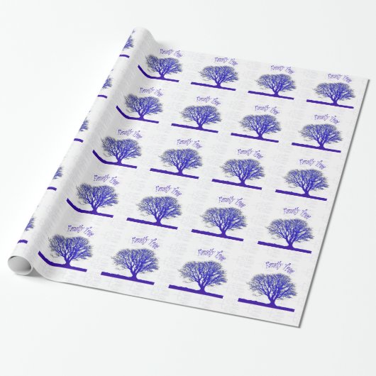 Collectie Familieboom Cadeaupapier (Uitgerold)