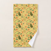 Collectie fruitmandje — Avocado Bad Handdoek (Handdoek)