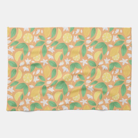 Collectie fruitmandje — Lemon Theedoek (Horizontaal)